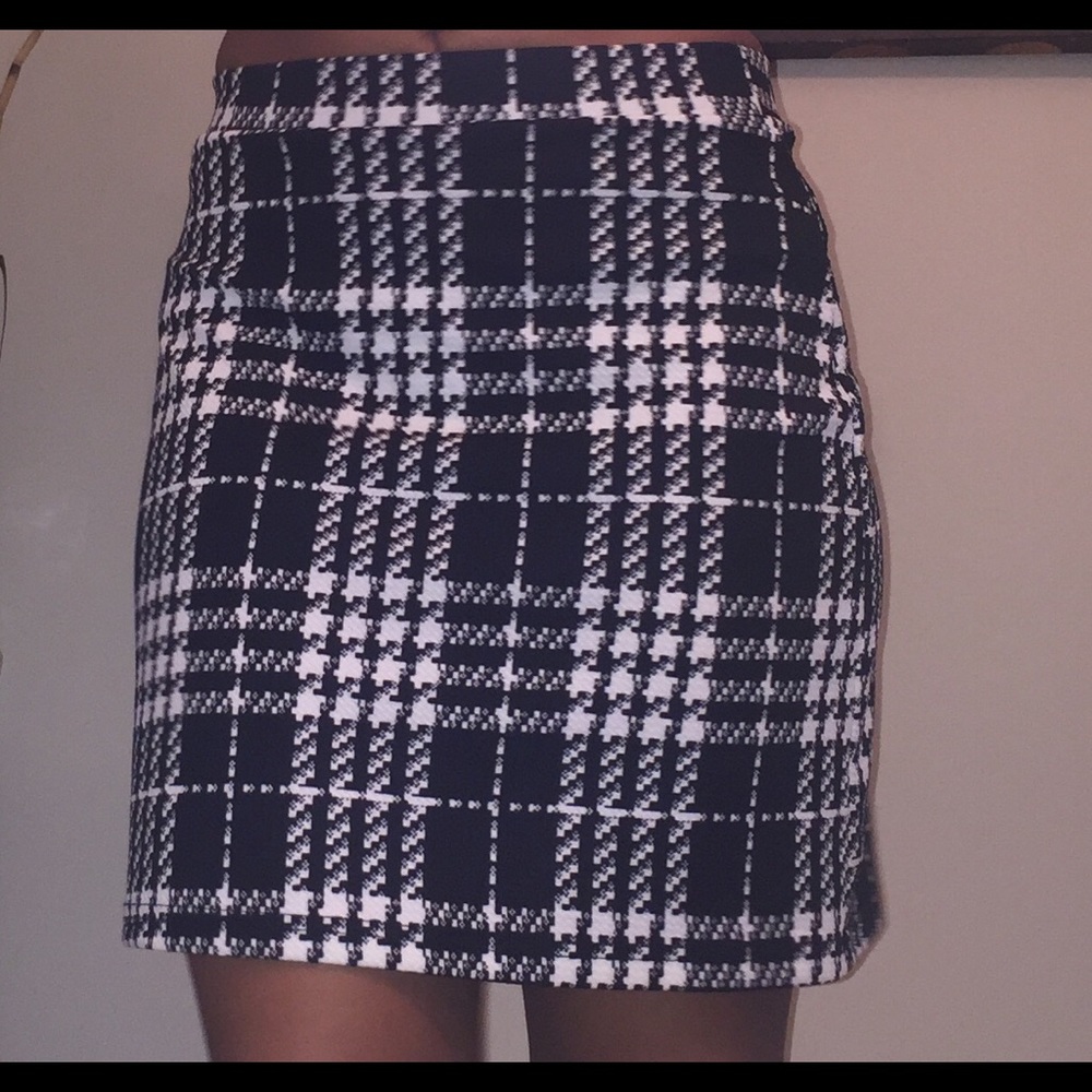 chevron skirt